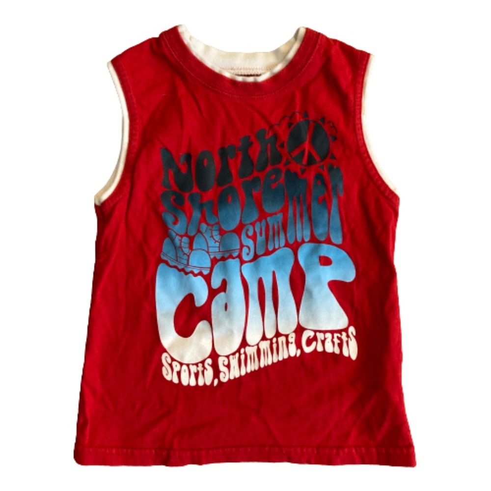 GARANIMALS 3T red sleeveless shirt kids